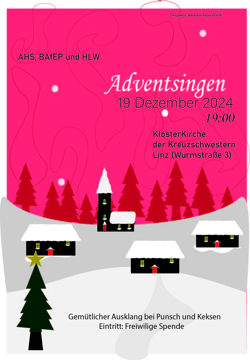 Adventsingen Plakat